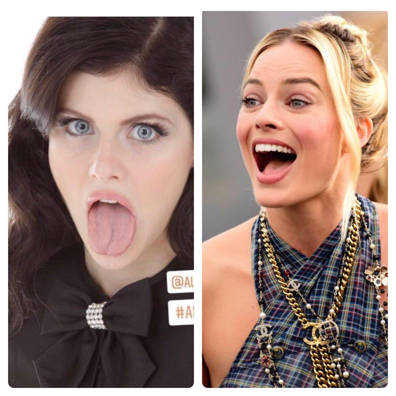 Discover More Like MouthWideOpen Alexandra Daddario Vs Margot Robbie 