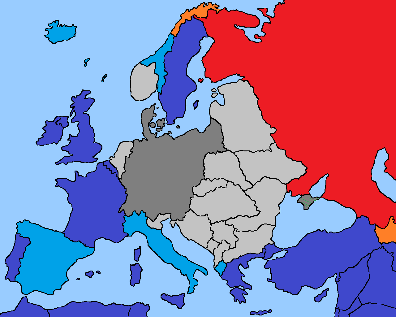 Alternate 3 way cold war | Scrolller