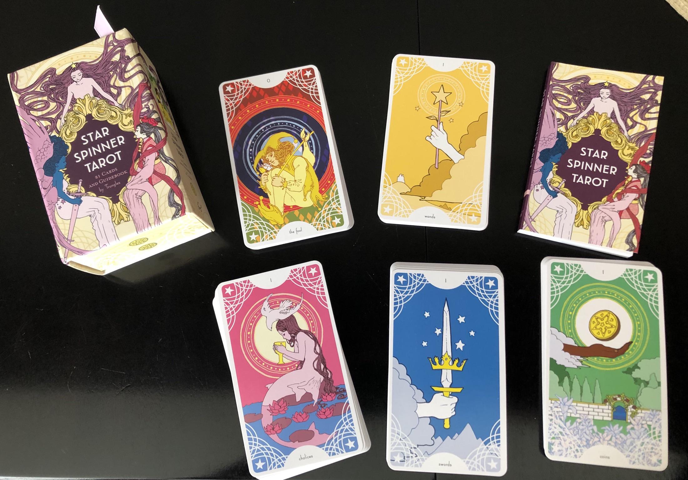 Amazing New Deck! This is the “Star Spinner Tarot” deck by an artist ...