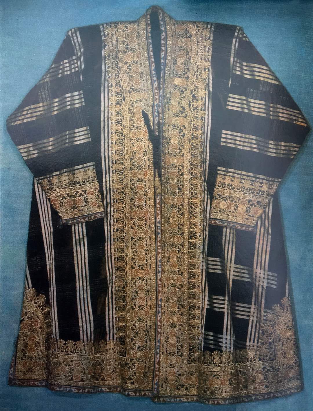 Khalat An aristocratic man's coat from Bukhara, Uzbekistan, described as a ...