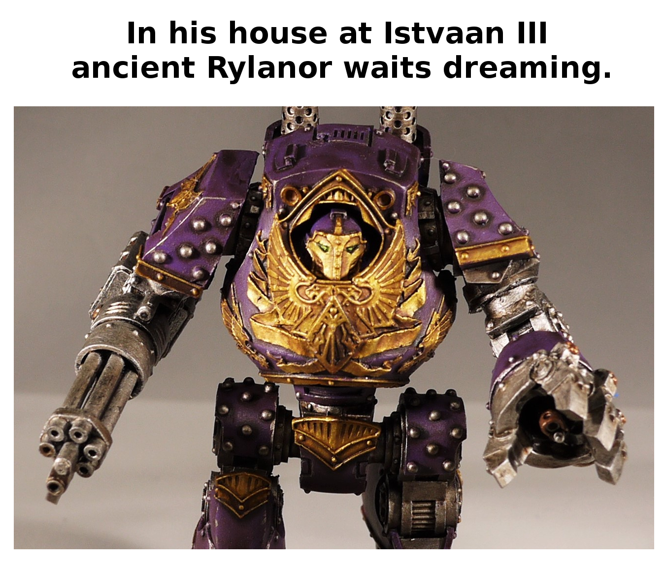 Ancient Rylanor meme with modified Lovecraft quote | Scrolller