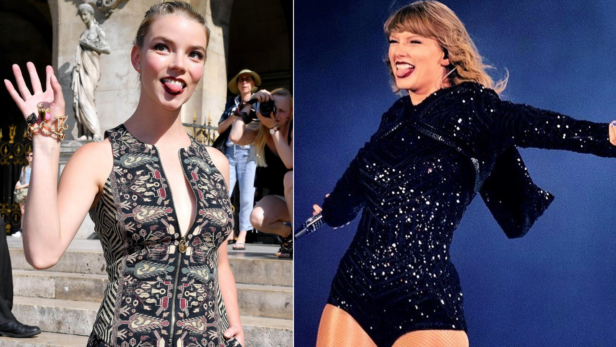 Anya TaylorJoy vs Taylor Swift Scrolller