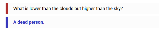 Morbid Riddles Apparently AI generates rather morbid riddles | Scrolller