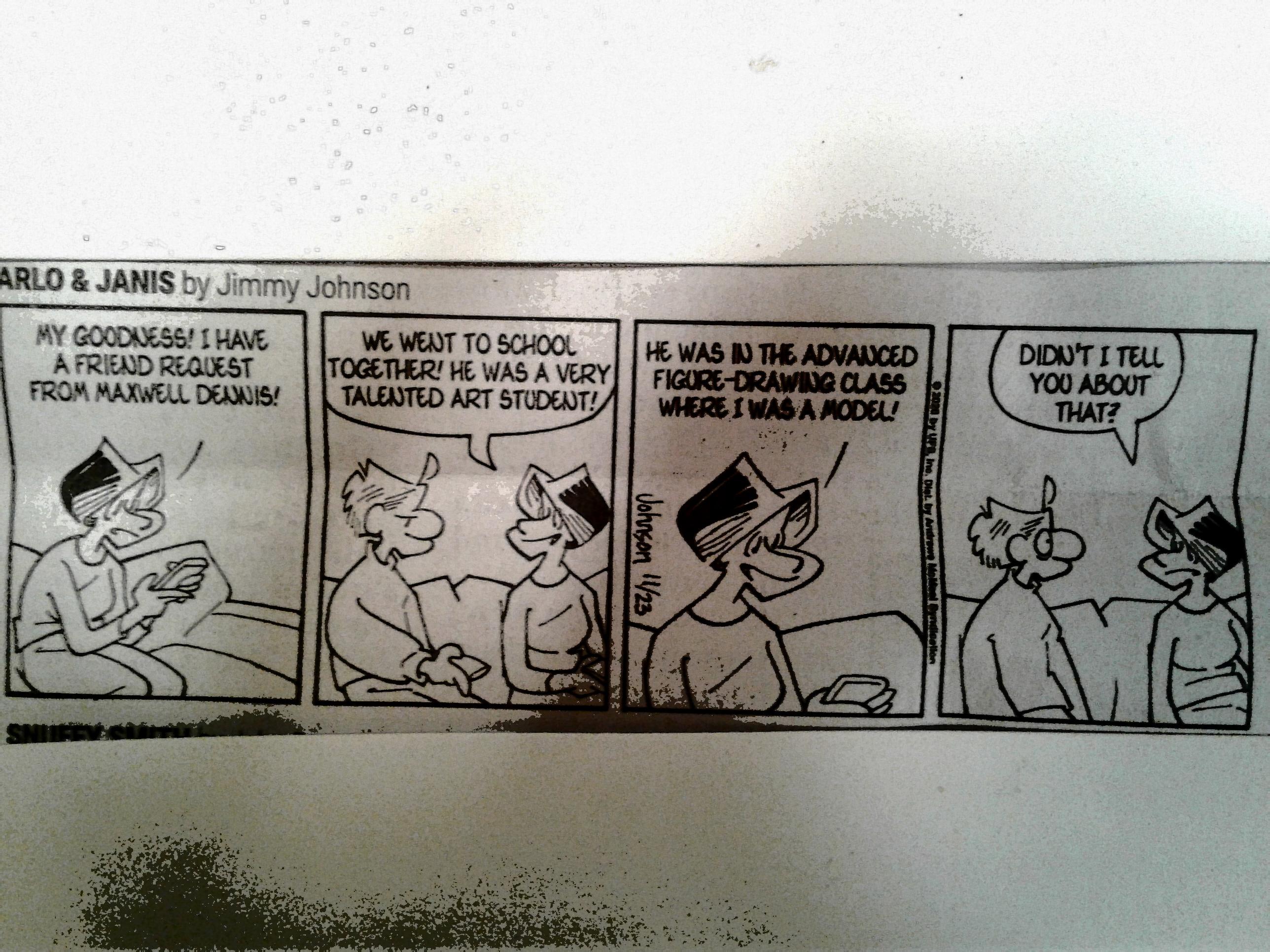 Arlo and janis dip their toes into hotpast yet again scrolller