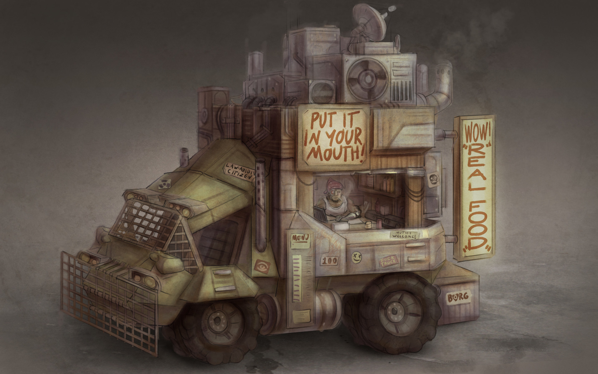 Armored Food Truck by Jake Siano | Scrolller