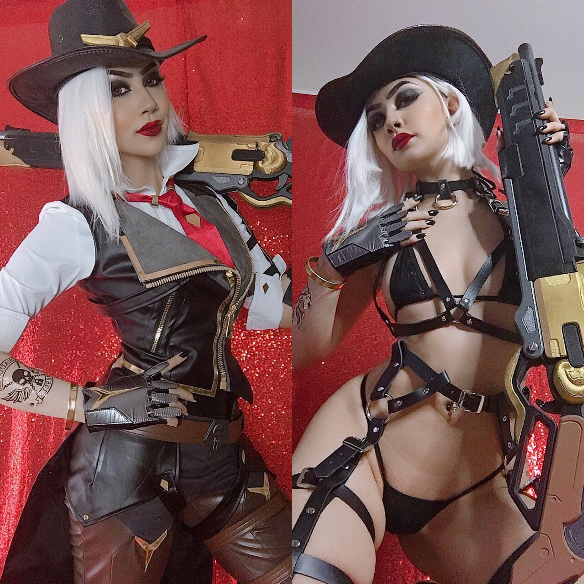 Ashe From Overwatch On Off Cosplay By Felicia Vox Scrolller