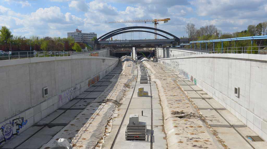 Autobahn A100 Extension Currently Being Built in Berlin | Scrolller