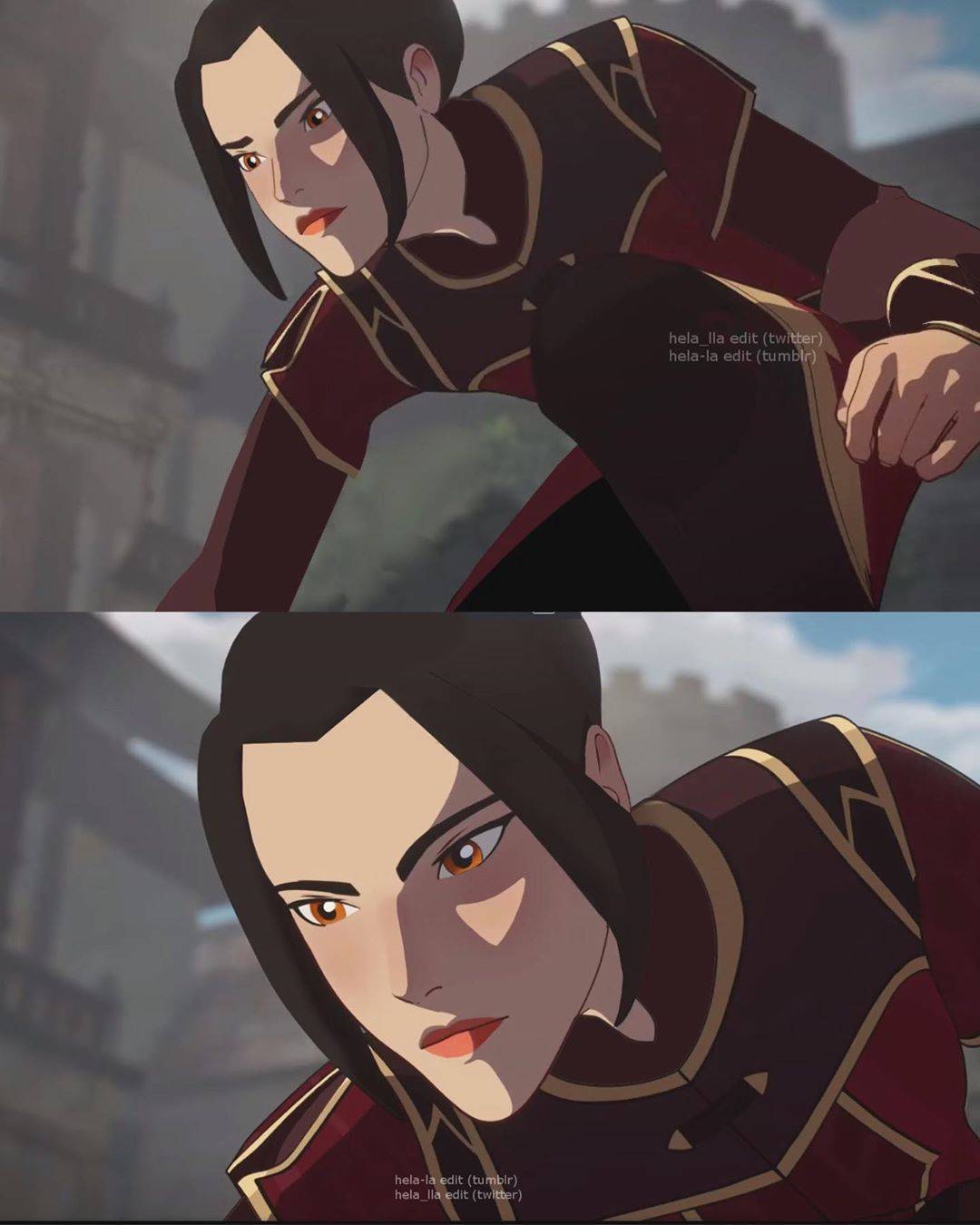 Azula in the style of The Dragon Prince by [hela_arts_] | Scrolller