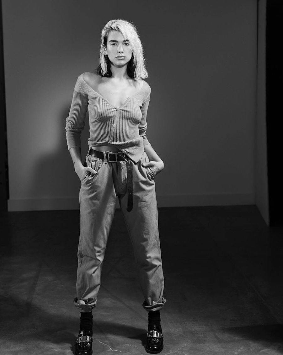 B&W From Dua's New Photoshoot | Scrolller