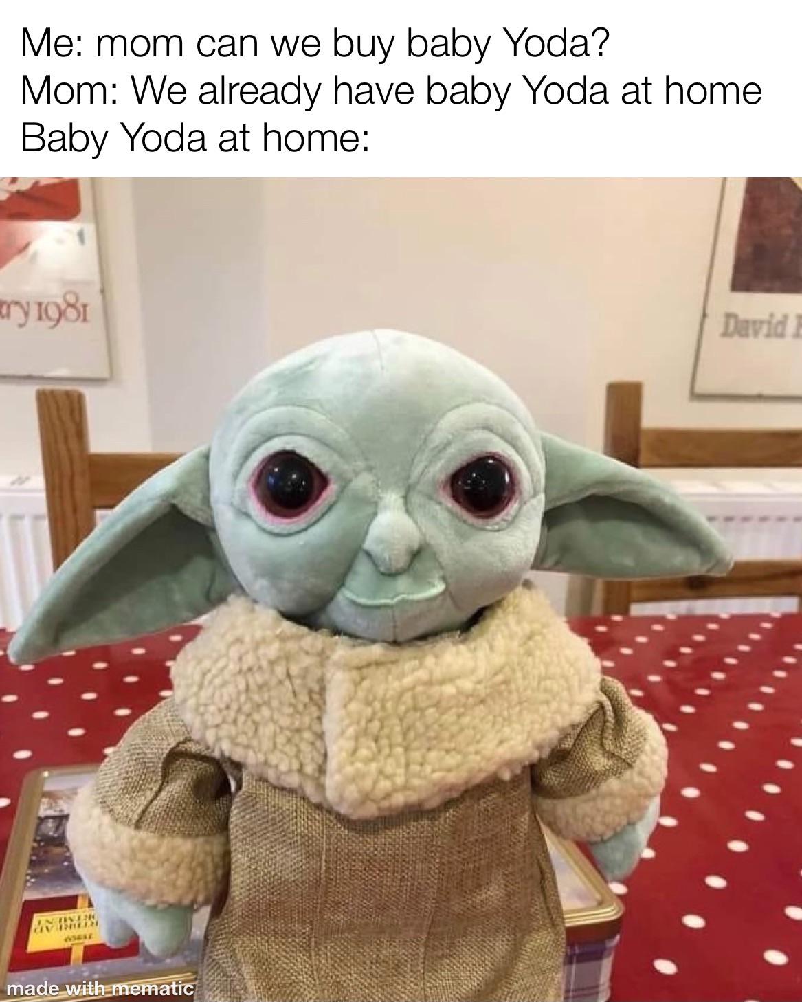 Baby Yoda looking like Dobby | Scrolller