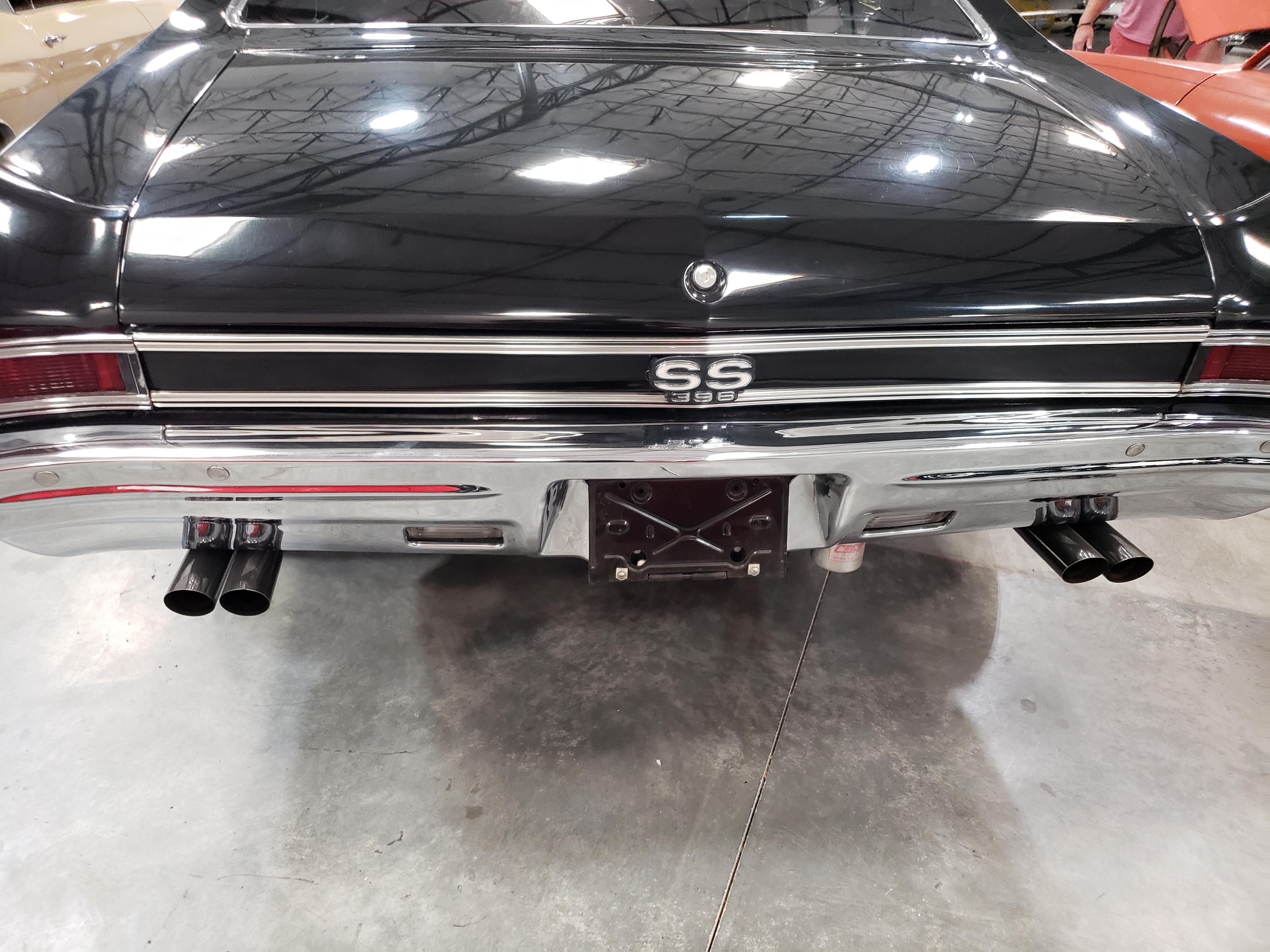 69 Chevelle Rear View Back of this 1969 chevelle ss 396 | Scrolller