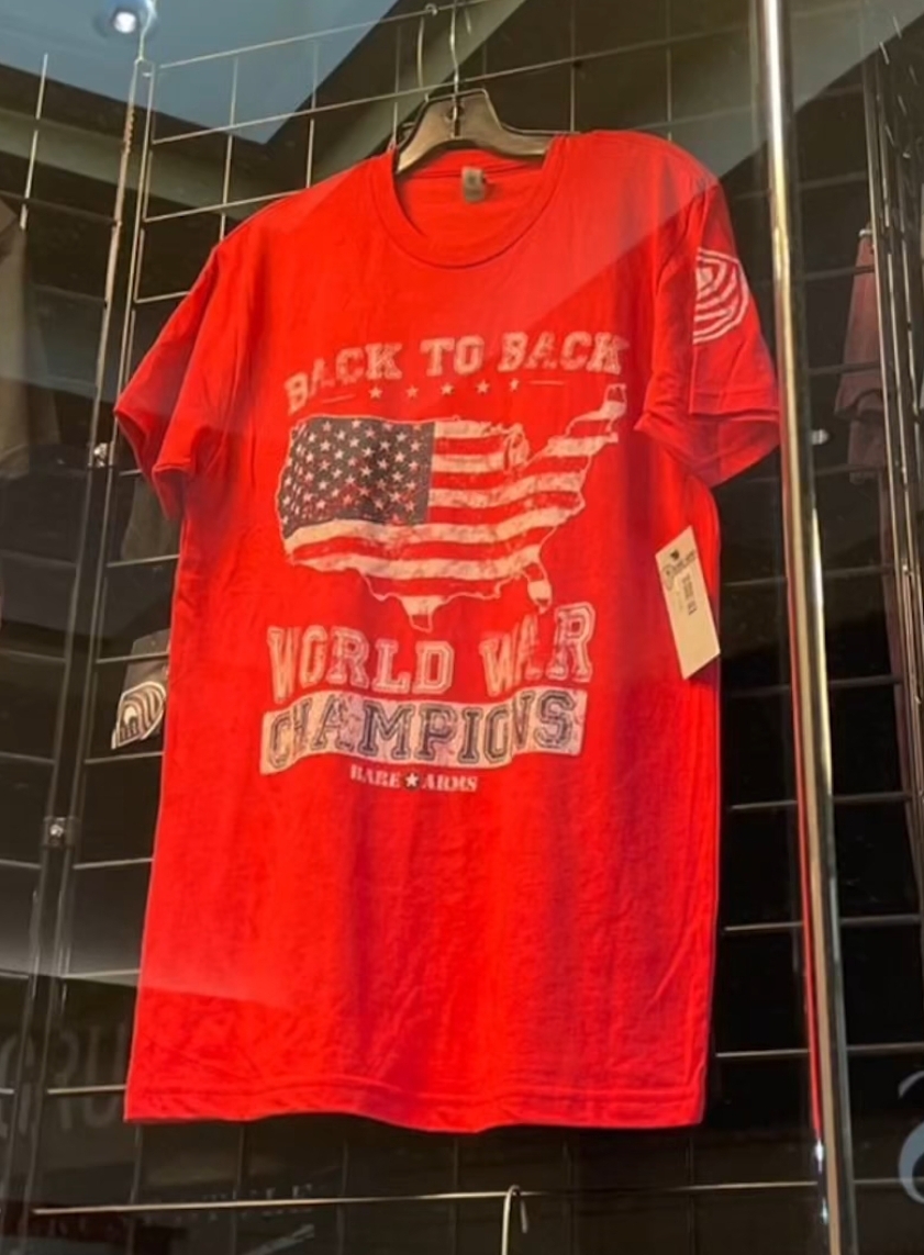 Back To Back World War Champions