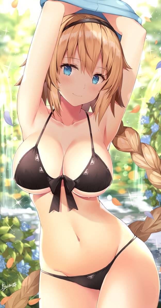 Black Bikini Jeanne Fate Scrolller 5666