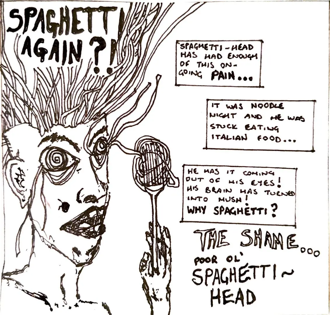 Braindead Spaghetti Head. Original by ANTIC | Scrolller