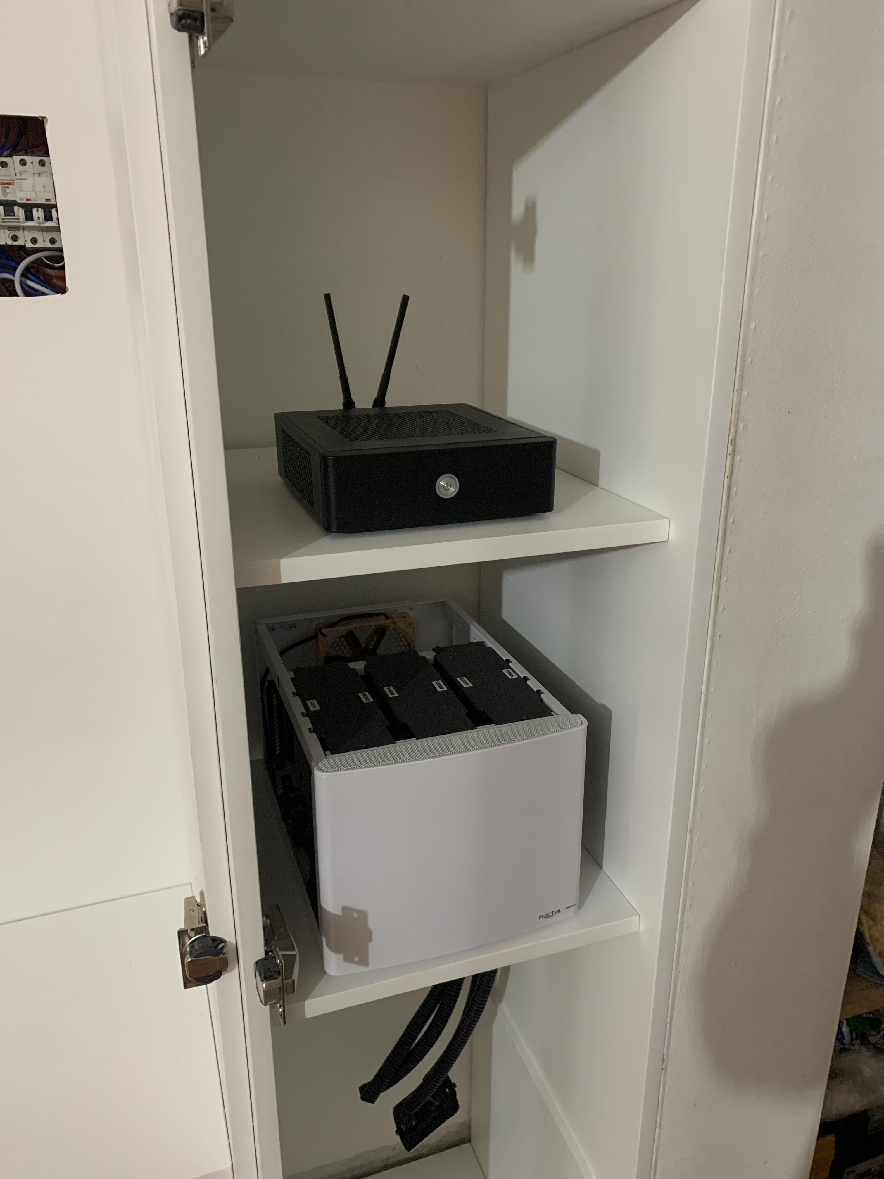 Building new server room #homeassistant #unraid #sffpc | Scrolller