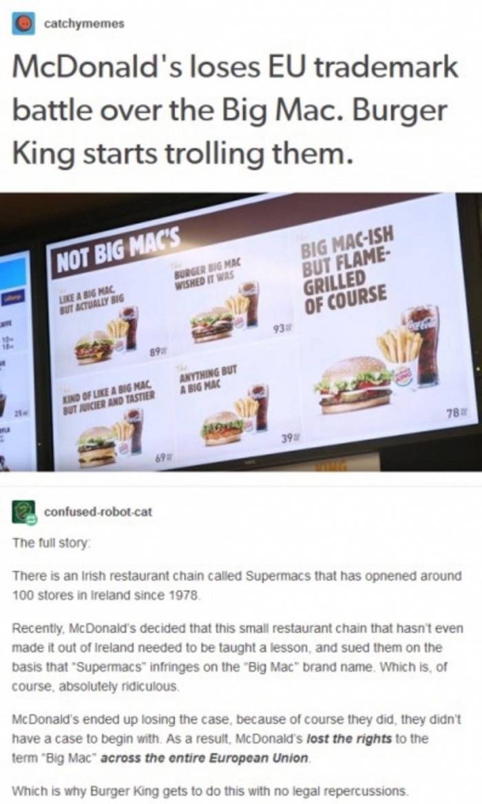 Burger King Trolling Mcdonalds Scrolller