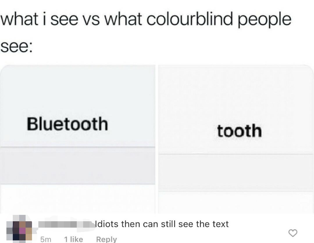 But They Cant See Colour Scrolller 