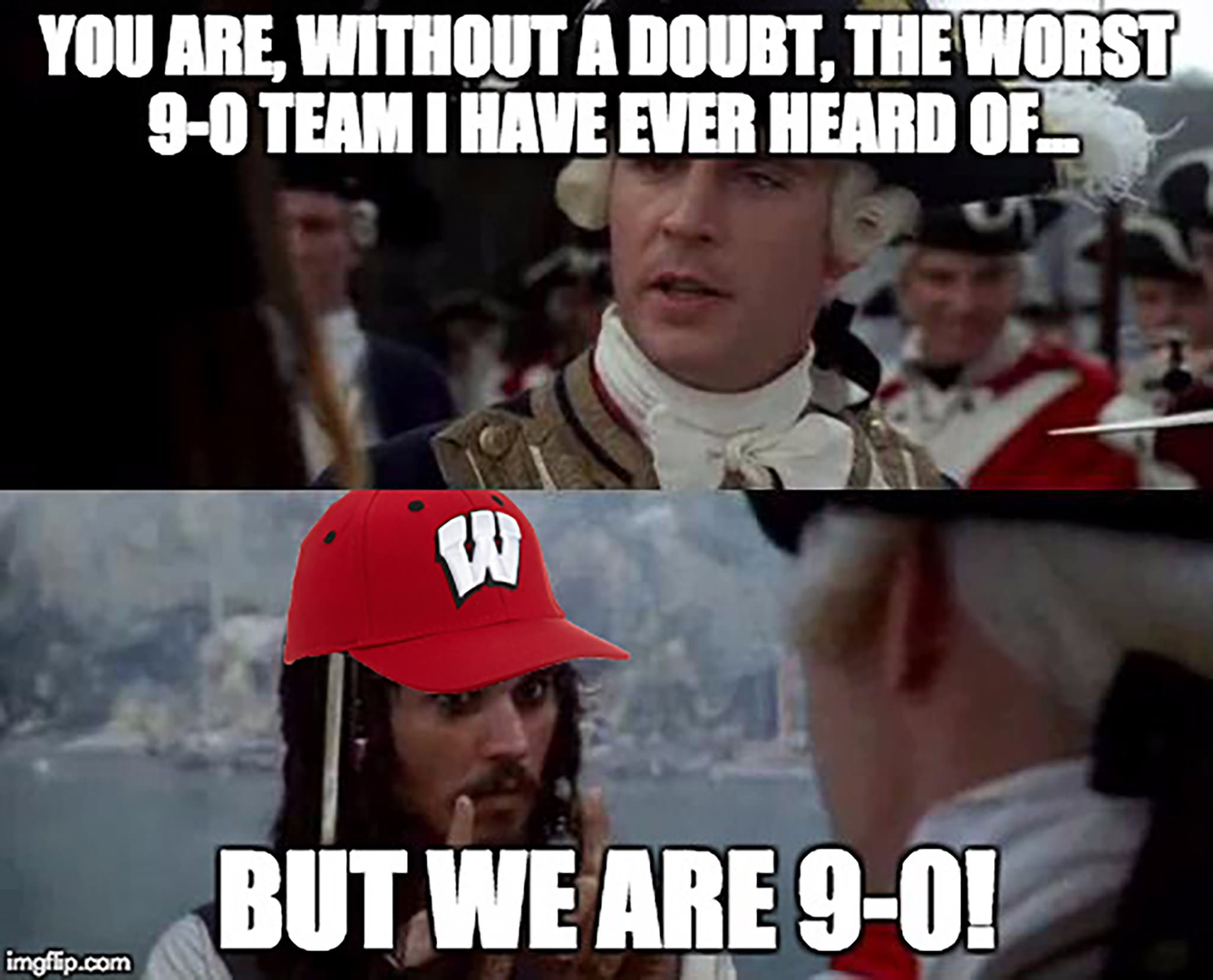 But we are 9-0 | Scrolller