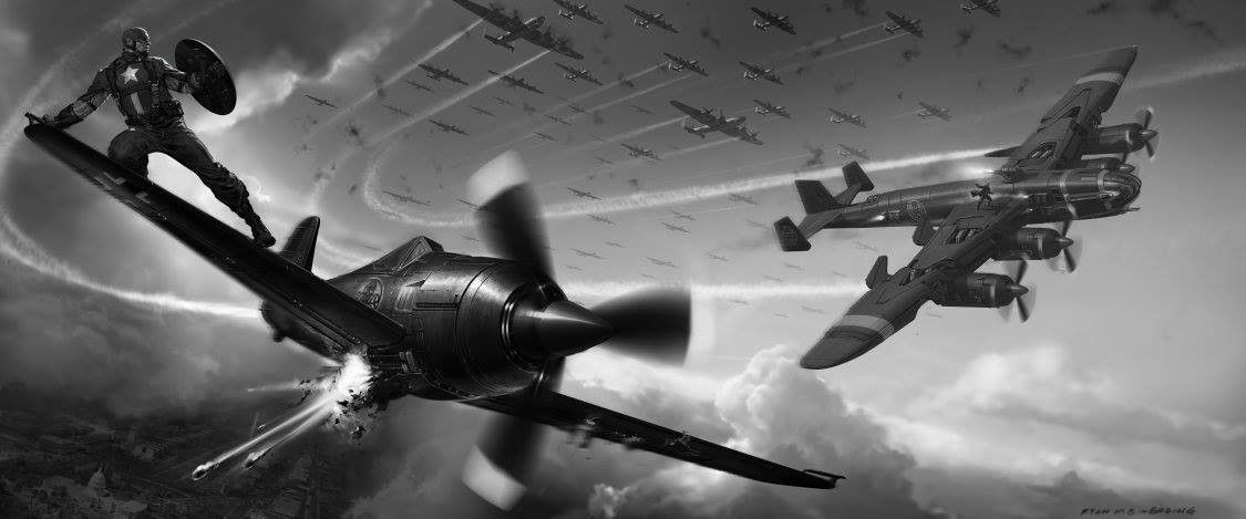 Captain America Key Frame by Ryan Meinerding | Scrolller