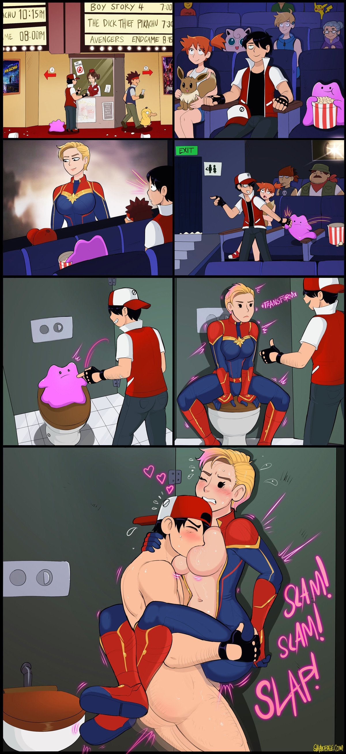 Captain Marvel (Shadman) Marvel Scrolller.