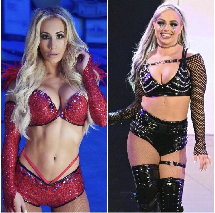 Carmella Vs Liv Morgan Buck Naked Match Scrolller