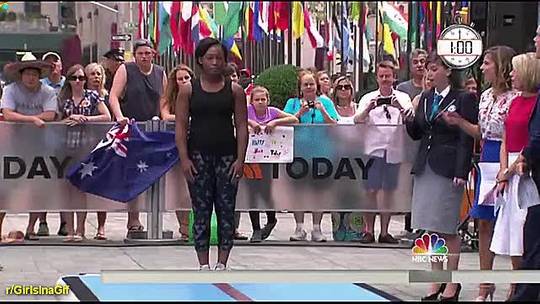 Cheerleader Angel Rice sets Guinness record for 10 double full twists ...