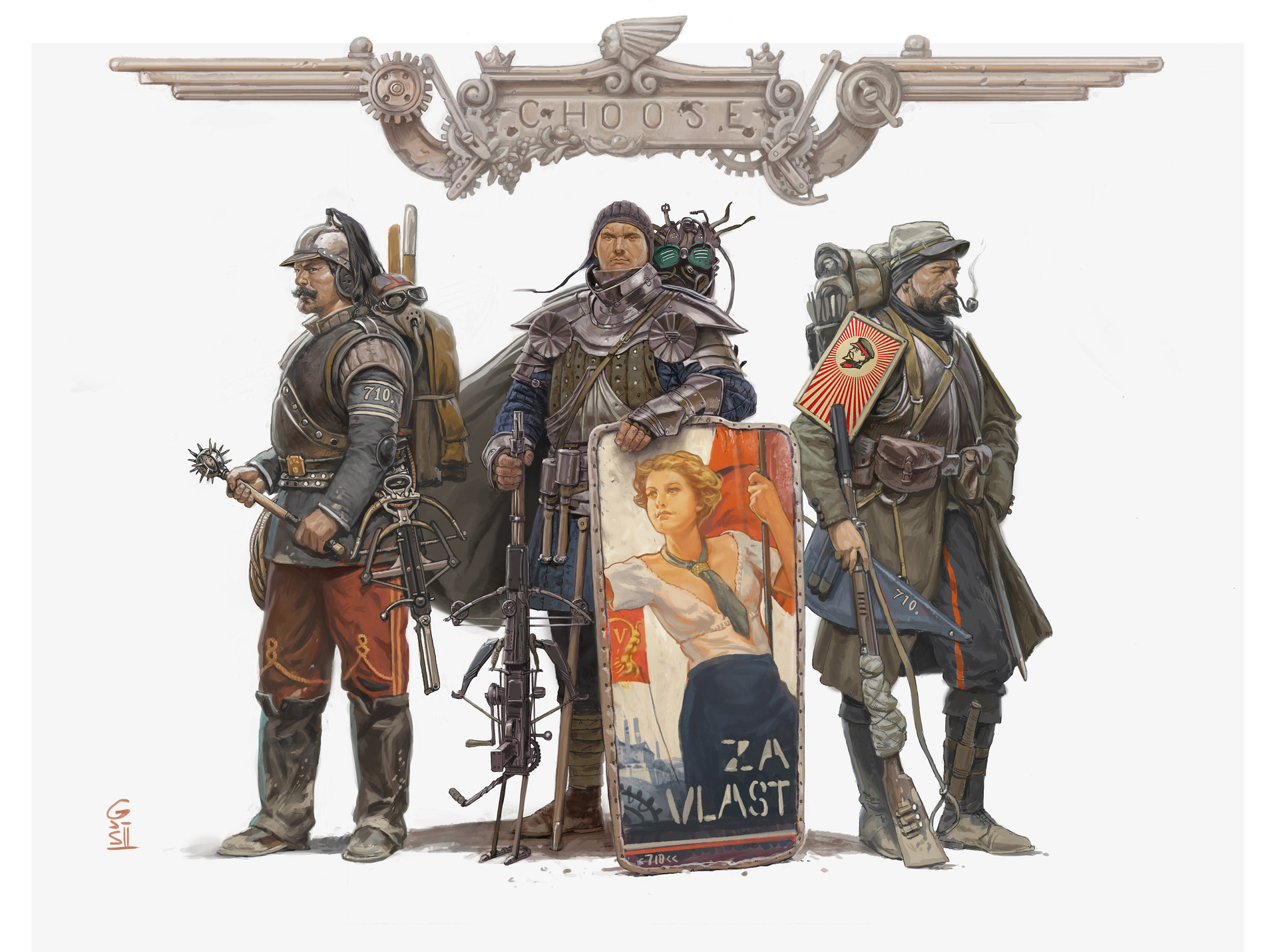 Choose Your Class By Simon Gocal Scrolller