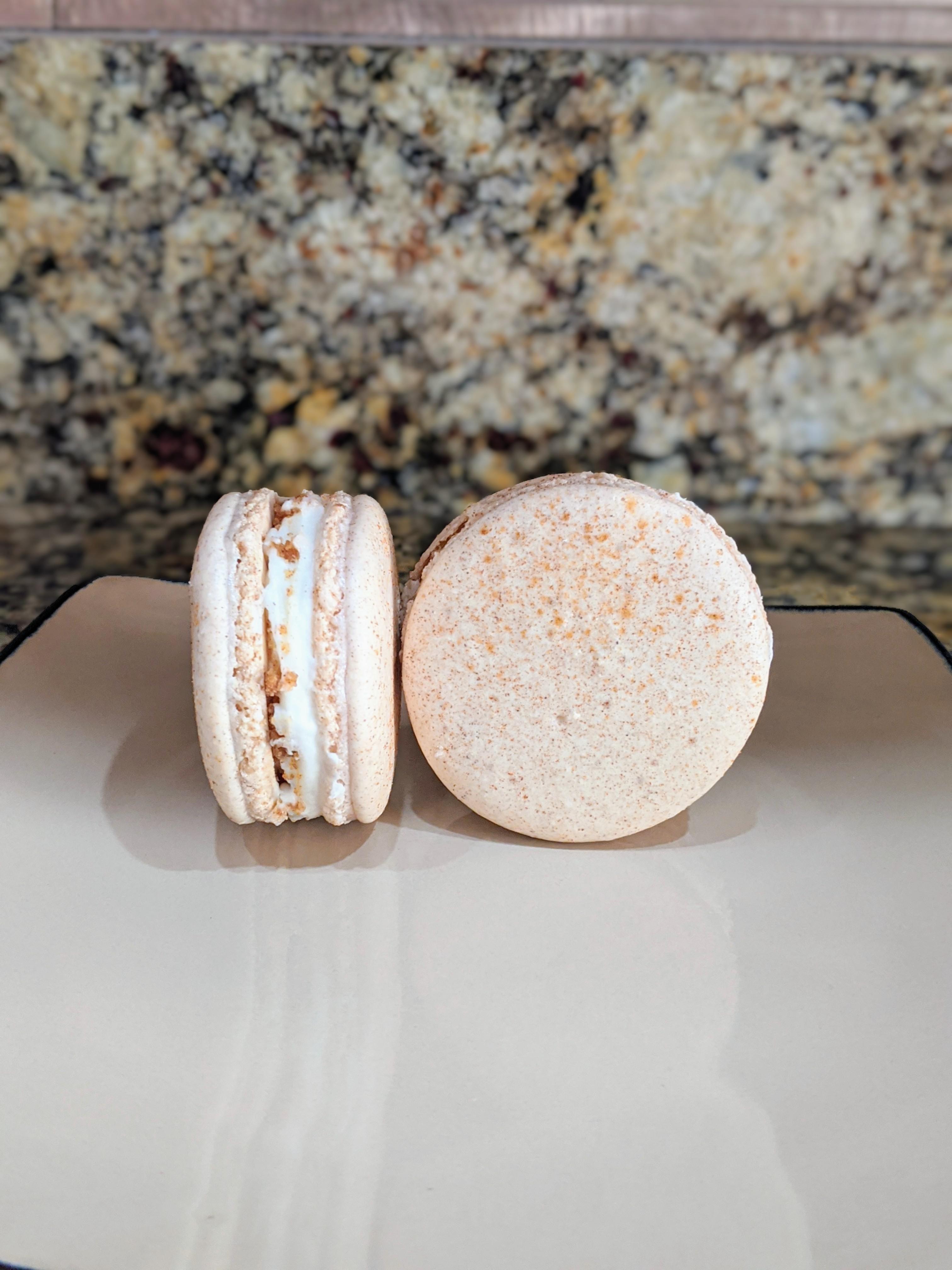 Cinnamon shell and cream cheese frosting swirled with a brown sugar ...