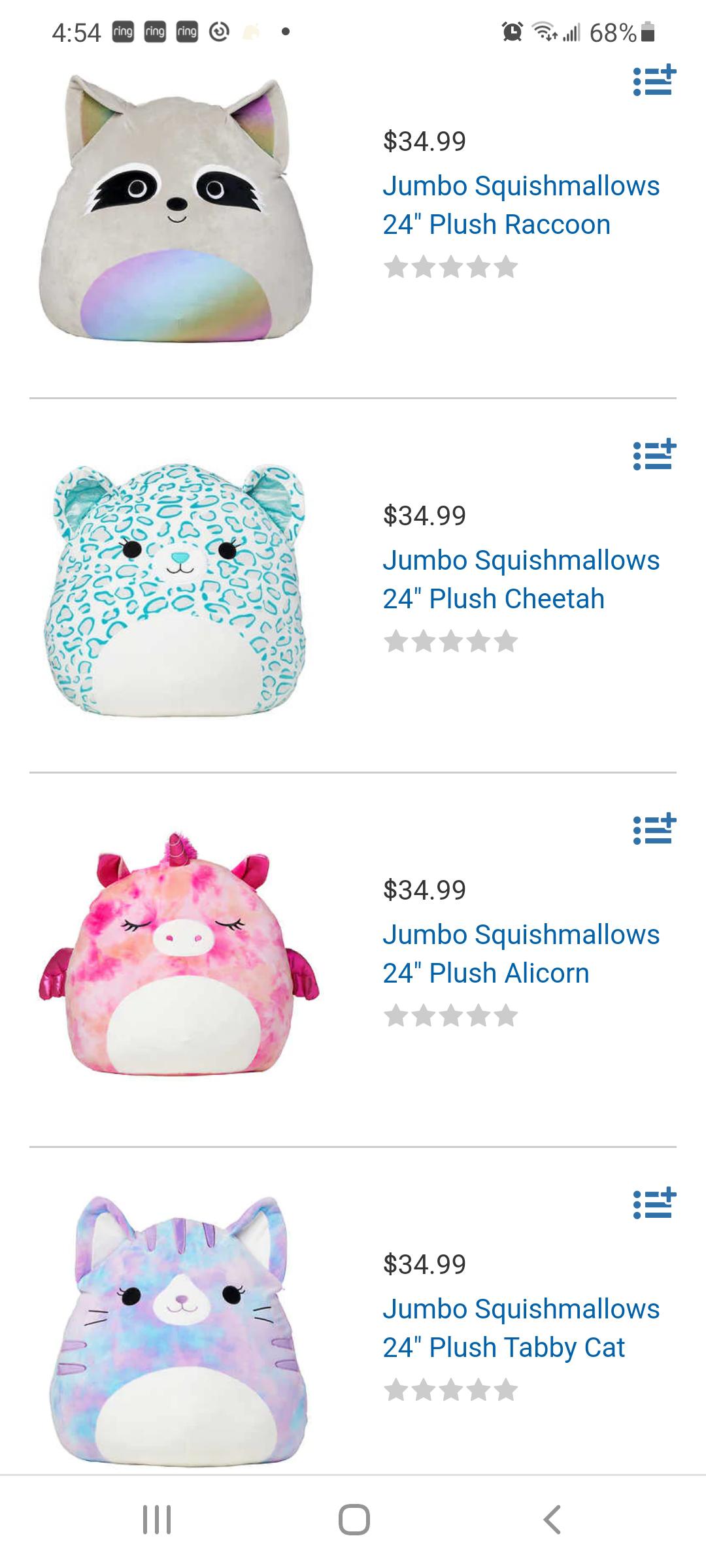 Costco has added new Jumbo squishmallows. Scrolller