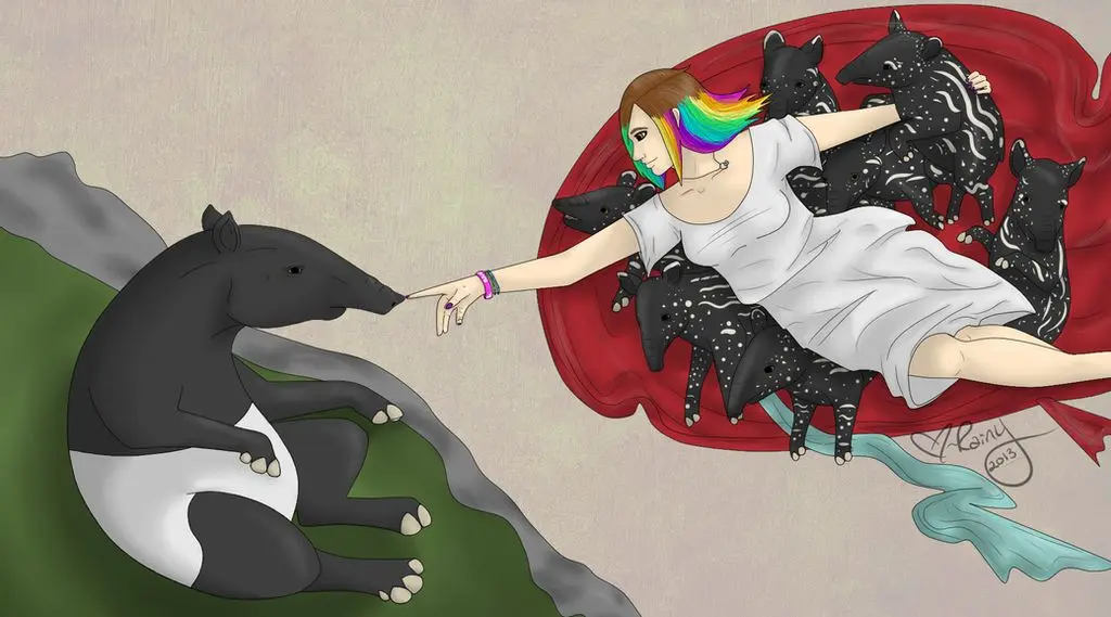 Discover more like Tapirs: Creation of tapir [by MrPenguinPants] and ...