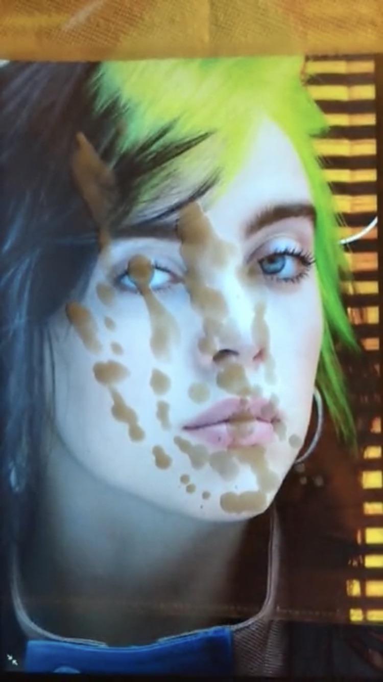 Cum tribute for Billie Scrolller