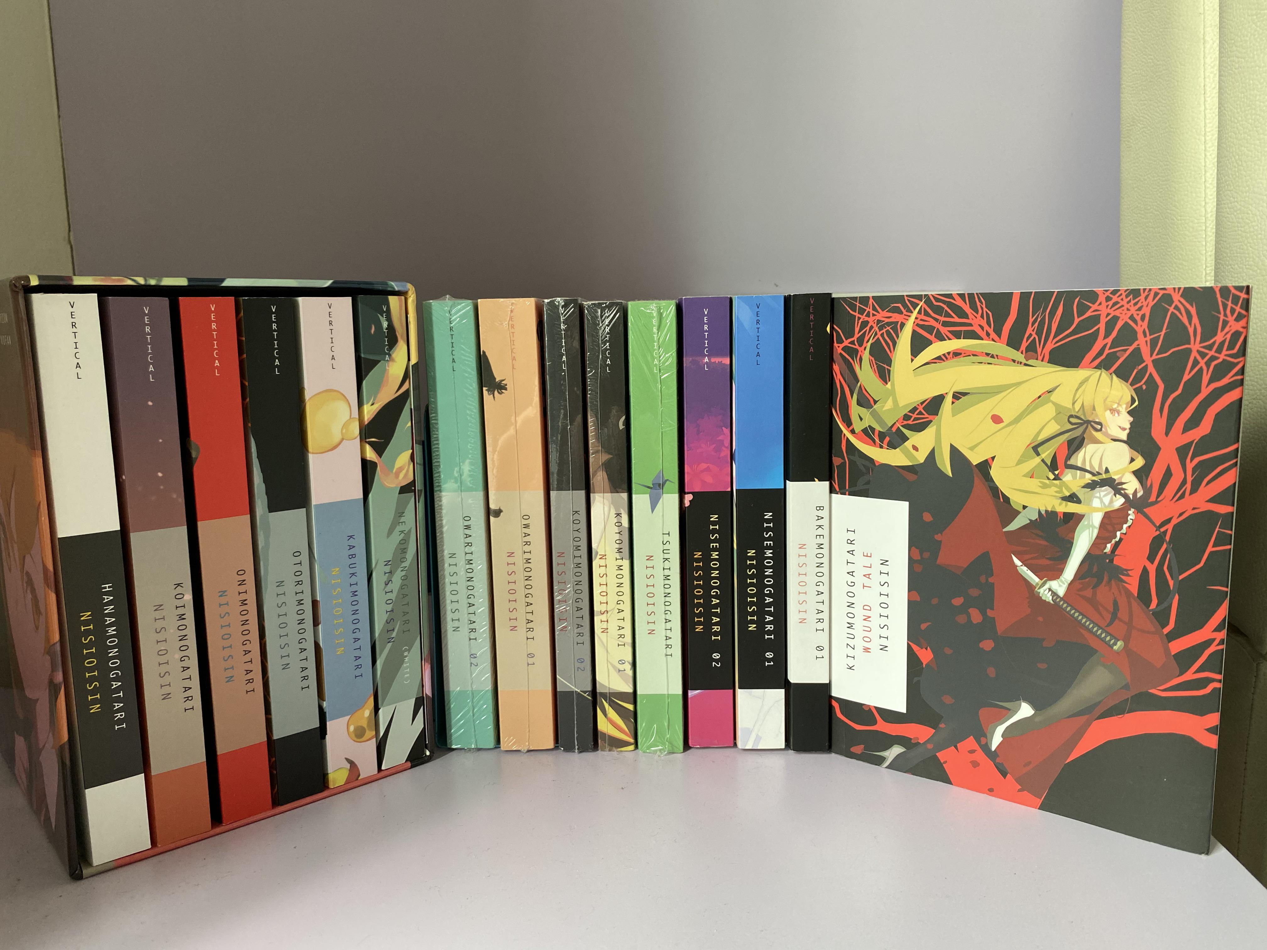 Current collection of the Monogatari series light novel. | Scrolller