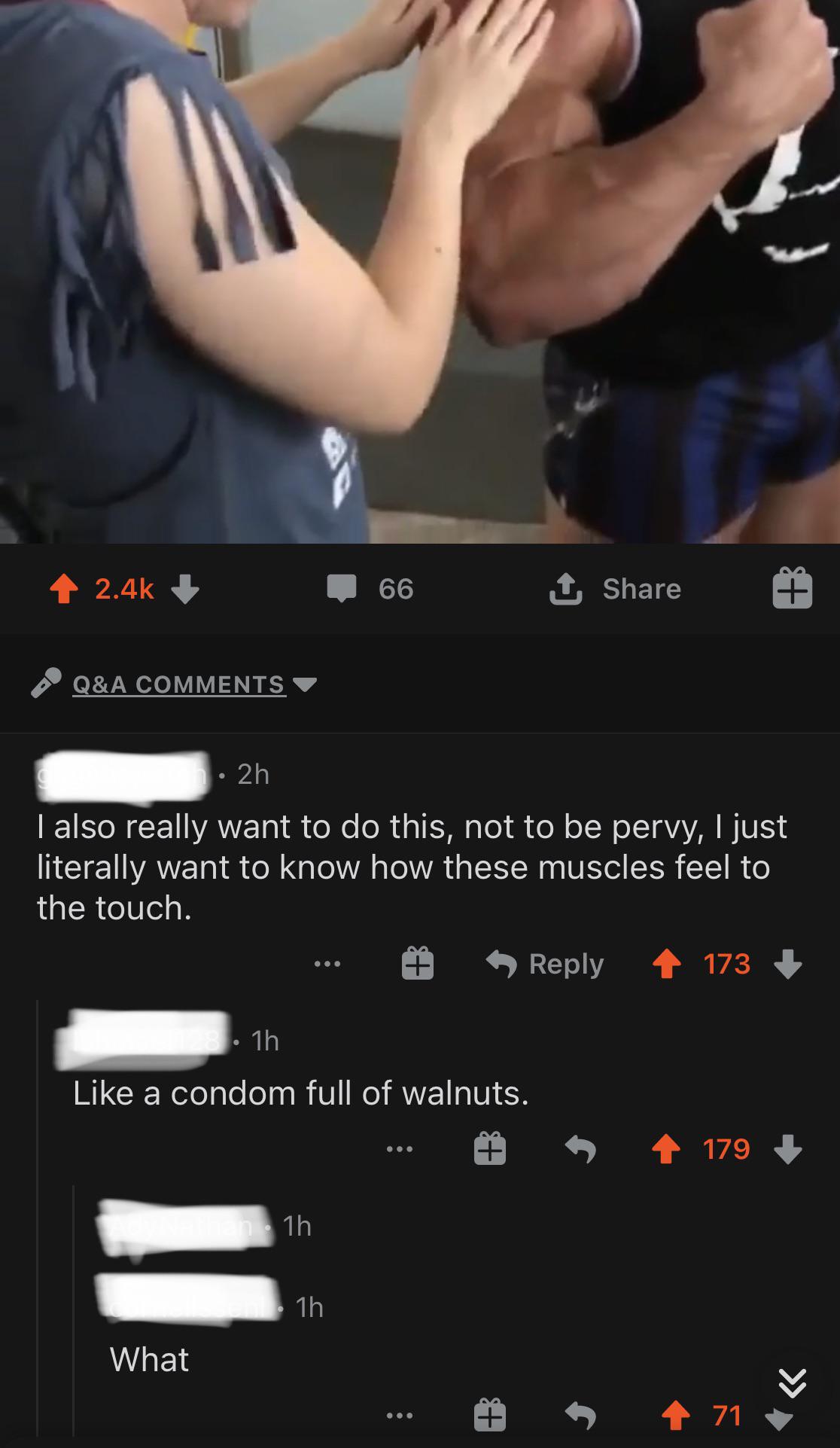Cursed muscles | Scrolller