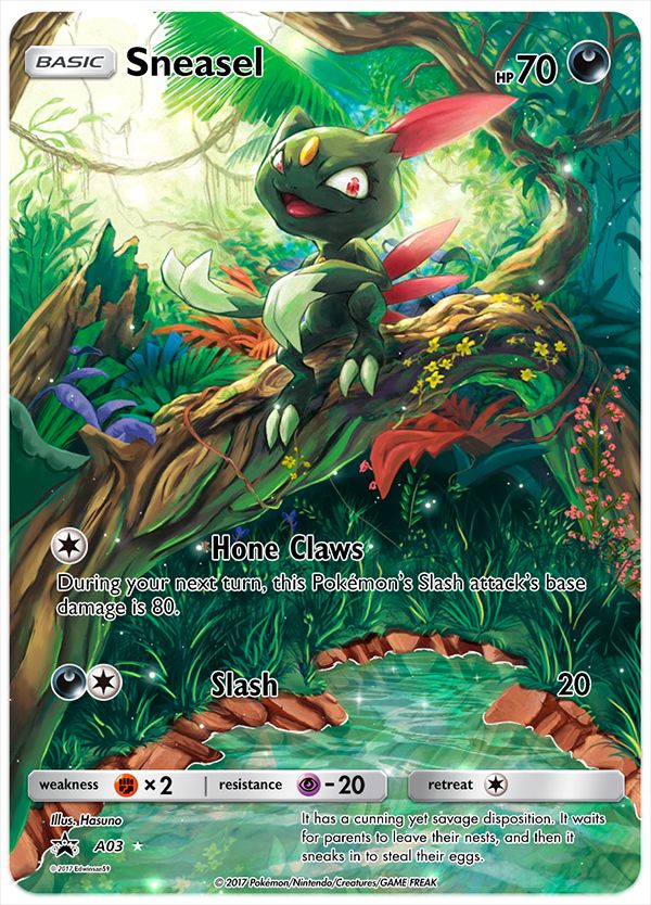 [Custom Card] Sneasel Extended Art from BuS | Scrolller