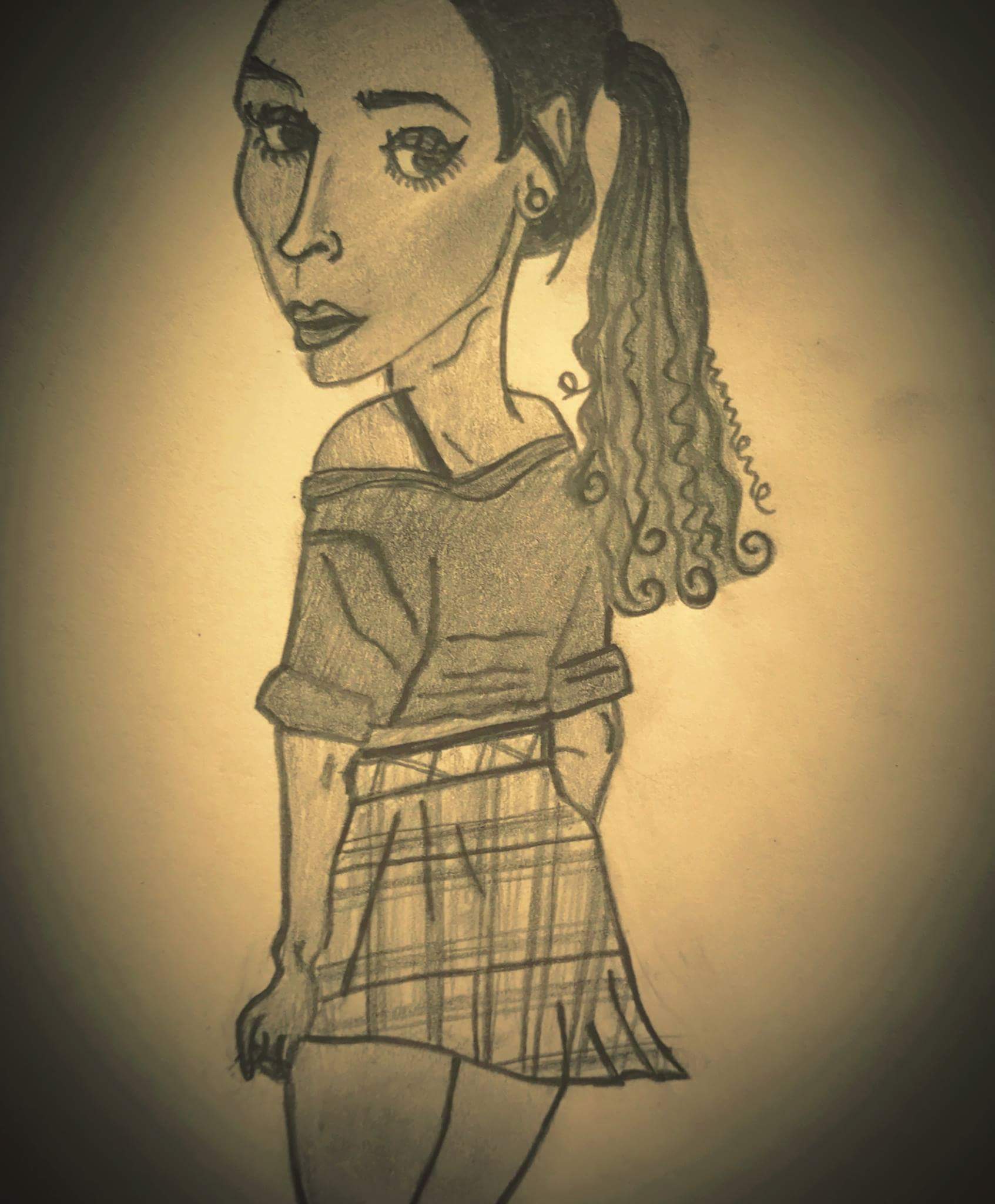 Cute Self Portrait Scrolller