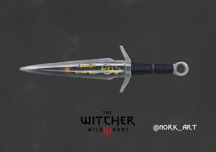 Dagger Ig Dagger concept art for The Witcher 3: Wild Hunt ig nork_art | Scrolller