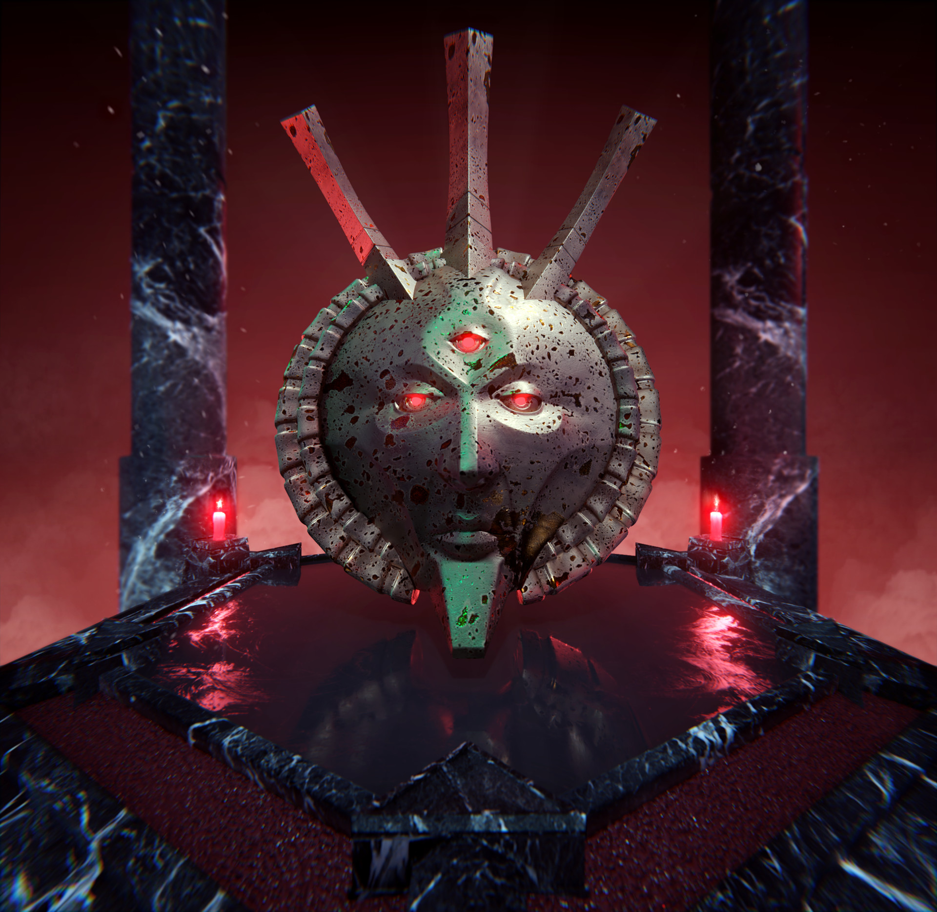 Dagoth Ur Mask by Gleb Paltov | Scrolller