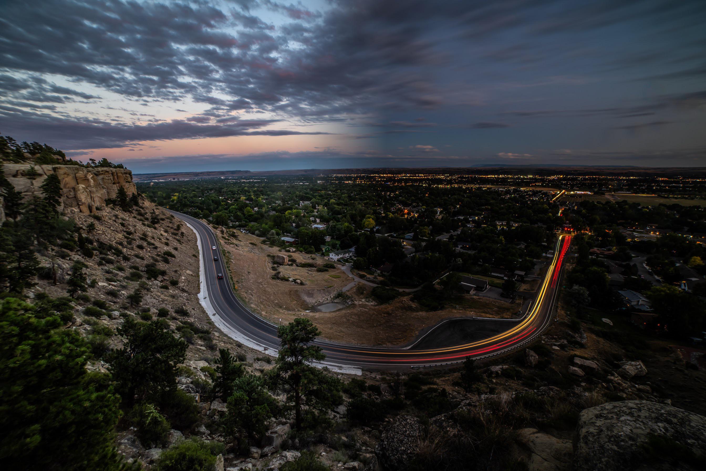 Day and night zimmerman trail scrolller
