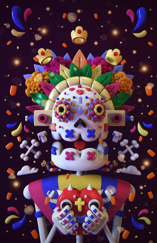 Day of the Dead by Osmar Rivera Mejia
