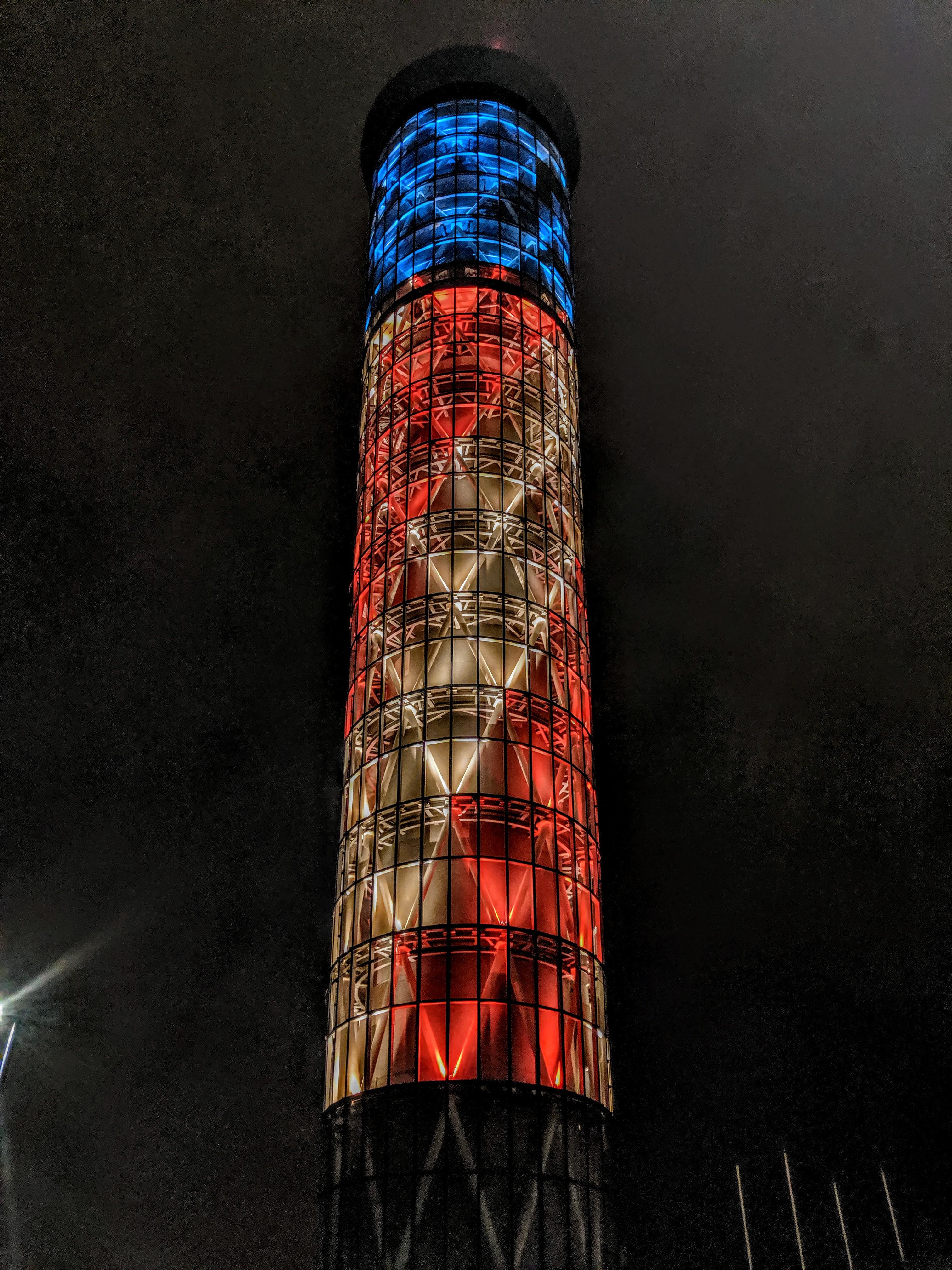 Dayton ATCT Airshow and Independence Day colors Scrolller