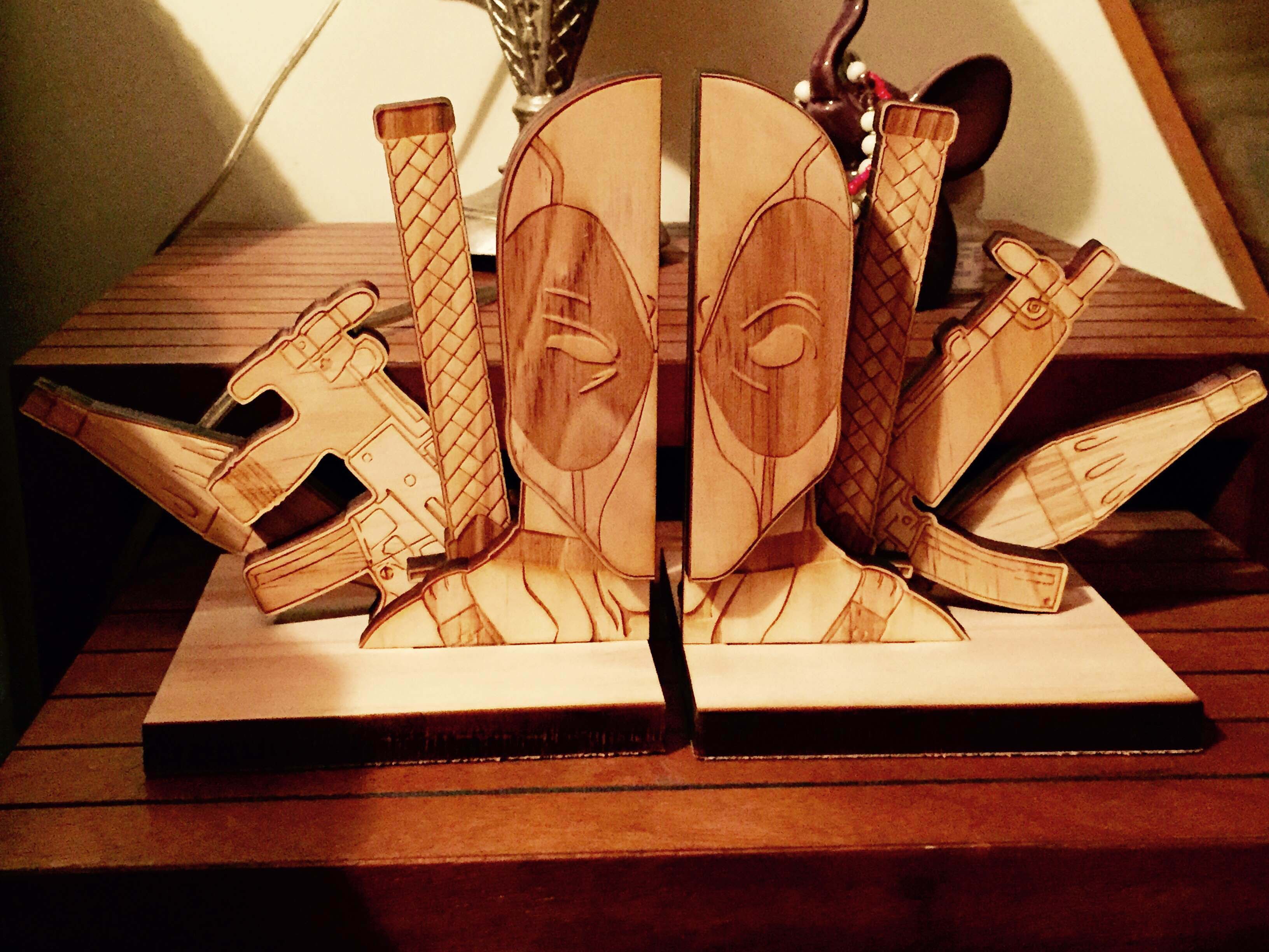 Deadpool bookend from the best reddit secret santa ever! Scrolller