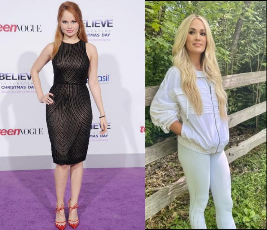 Debby Ryan Vs Carrie Underwood Describe What You Would Do To Each And You Get A Threesome