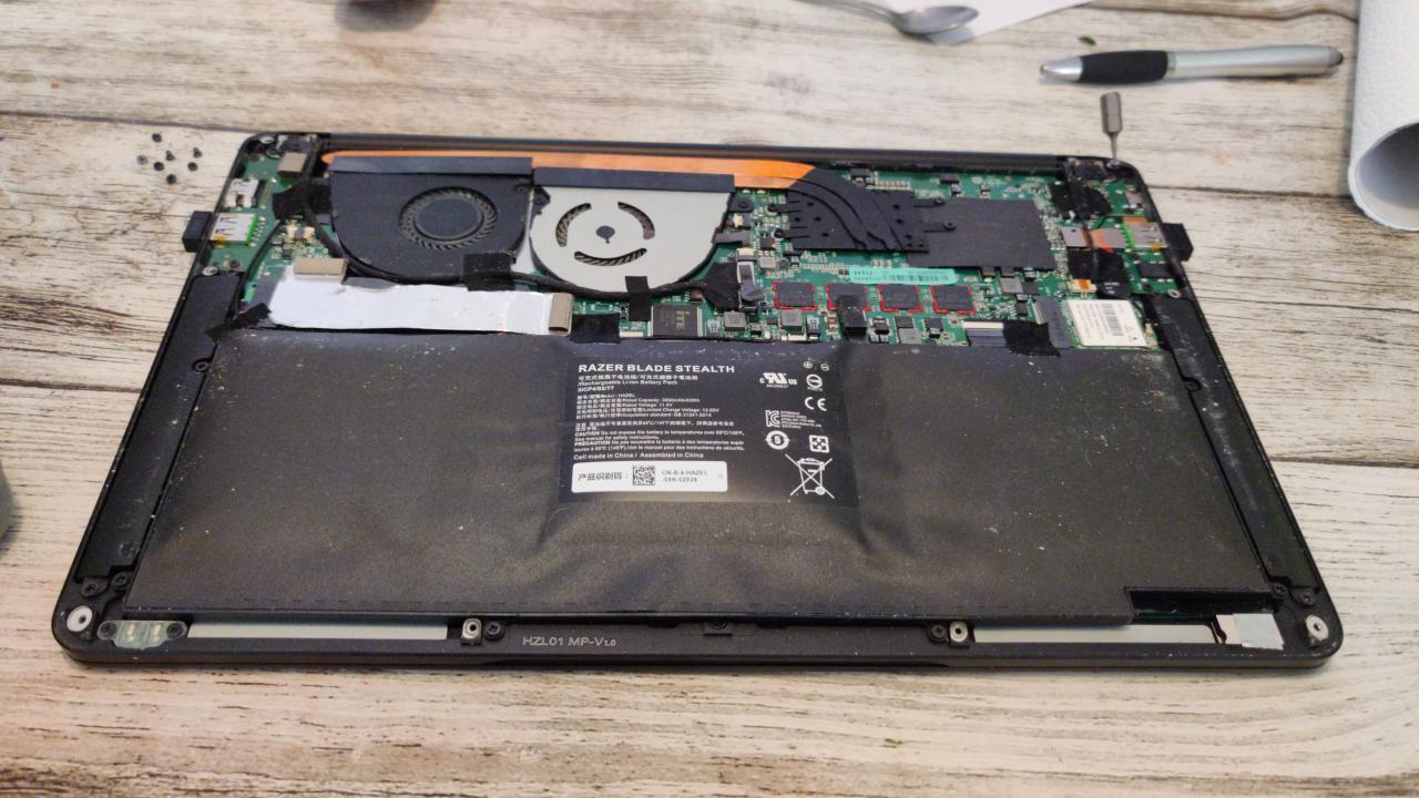 Decided to upgrade the RAM on my laptop, popped the lid off and was