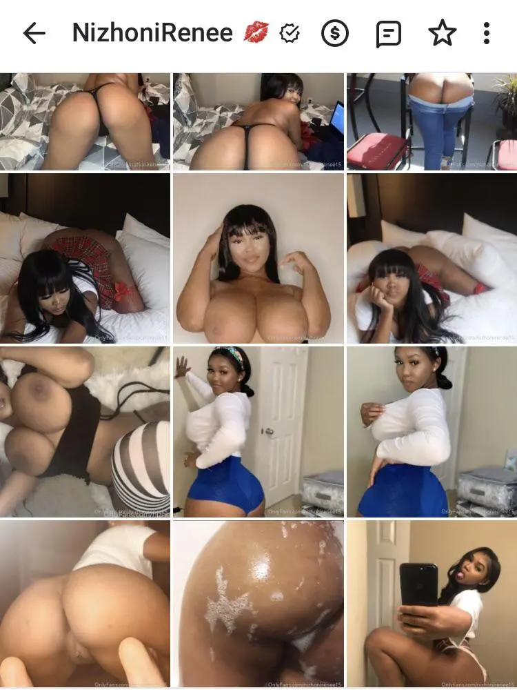 Dm for full onlyfans content (pics&amp;videos) of NizhoniRenee 💋