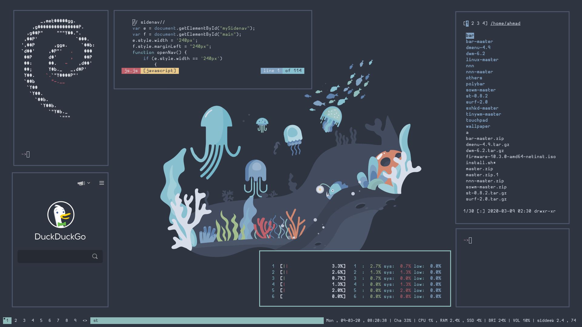 linux beauty Scrolller