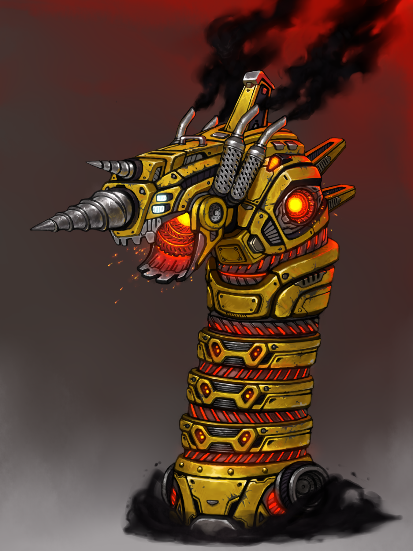 Earth Ripper Jormungandr Skin Concept | Scrolller