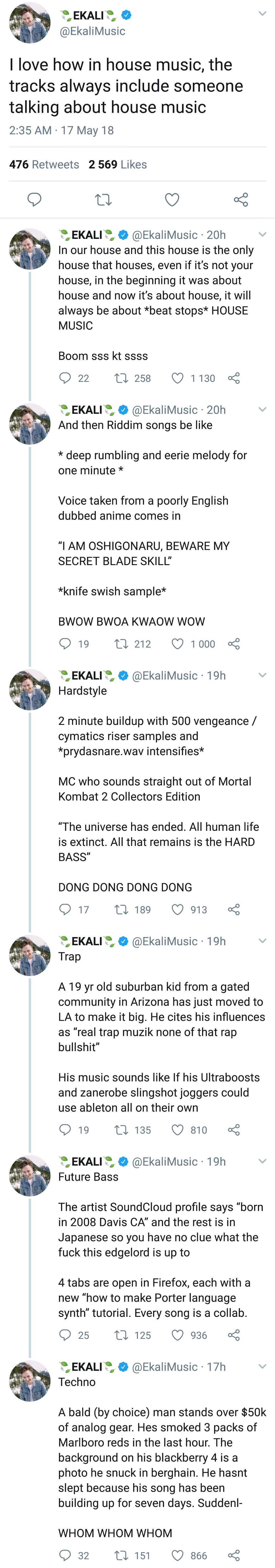 Ekali Explaining The Many Genres Of EDM | Scrolller