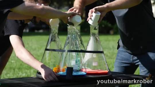 Elephant’s Toothpaste! (Mark Rober) | Scrolller