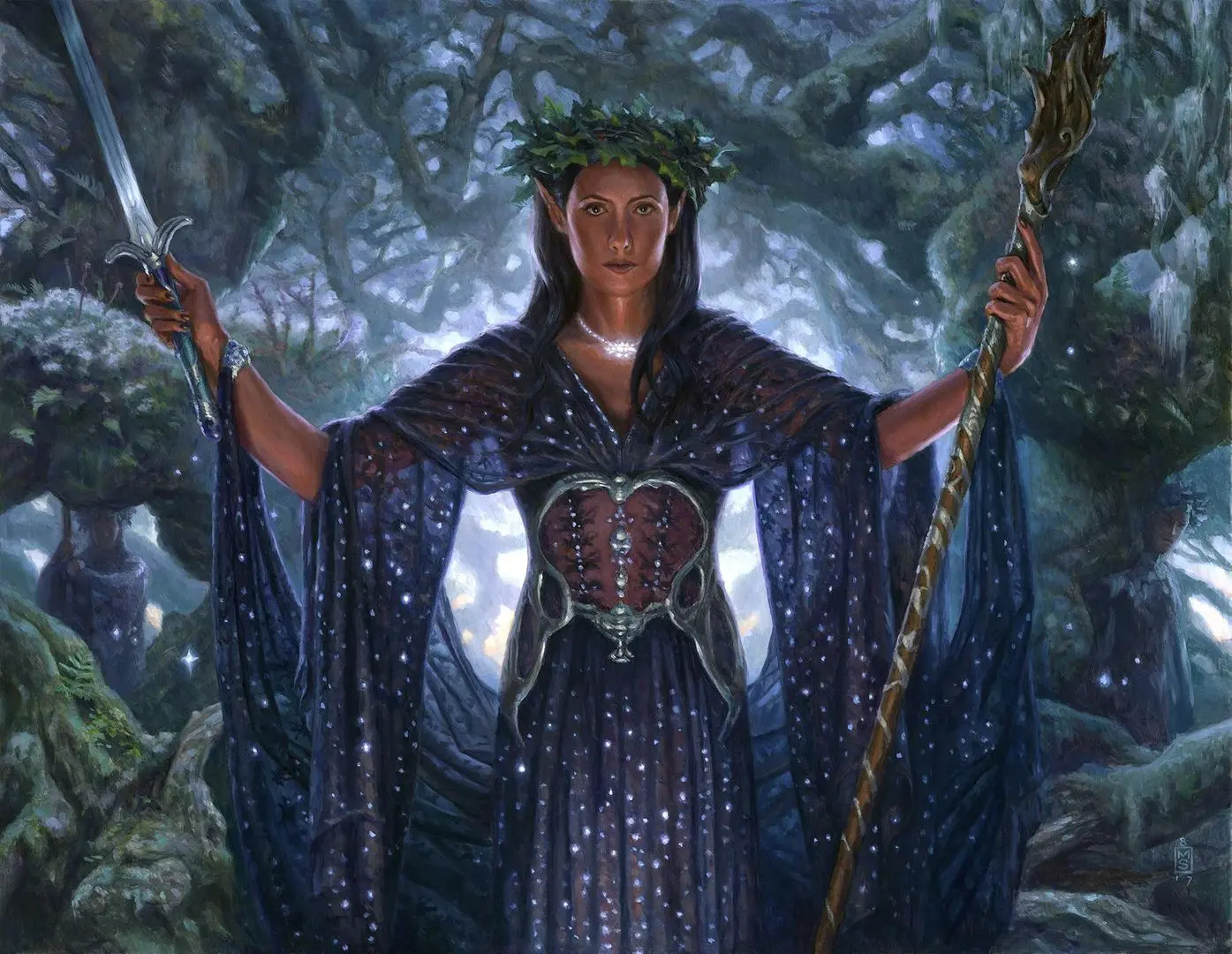 thumbnail image 2 of Elvish Clancaller - Near Mint - Magic: The Gathering (M19, English) 2 of 6