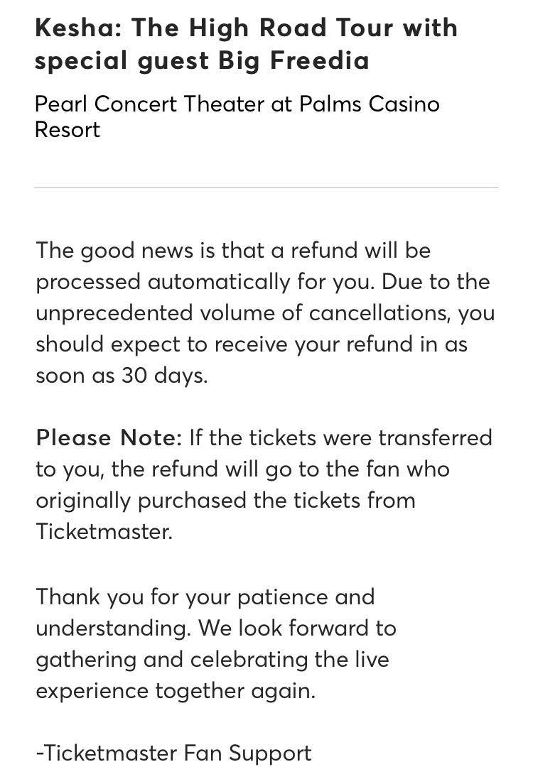 ticketmaster no reply email